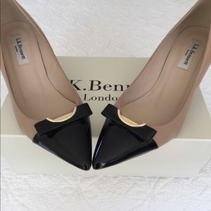 L.K. Bennett Roxy Trench size 38.5 shoe.